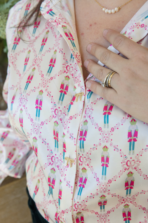 Nutcracker Dreams Satin Top