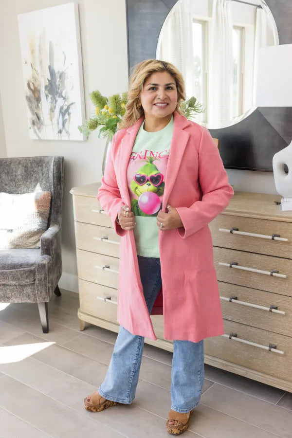 Blush Haven Soft Coat