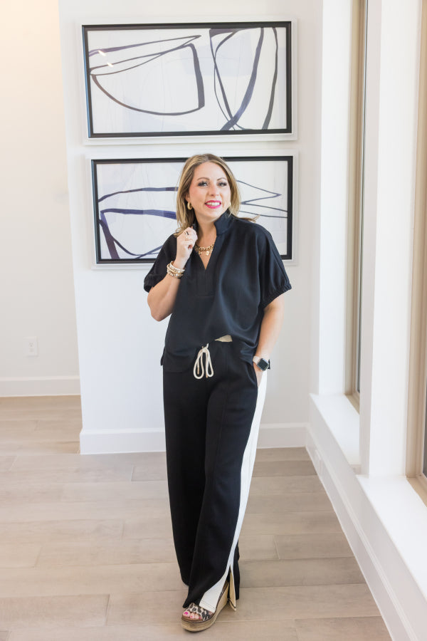 City Stroll Knit Wide Leg Pants