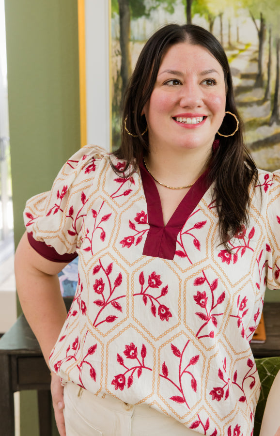 Rustic Charm Top - Simply Polished Boutique