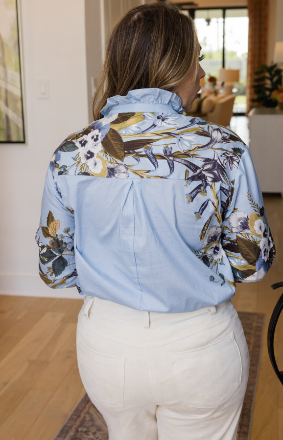 Autumn Leaves Blouse - Simply Polished Boutique