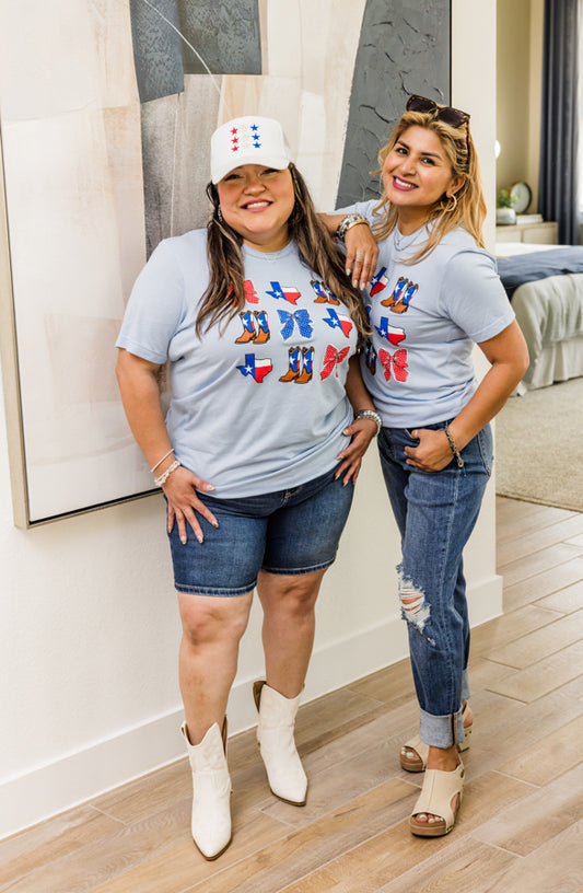Texas & Bows Tee Shirt