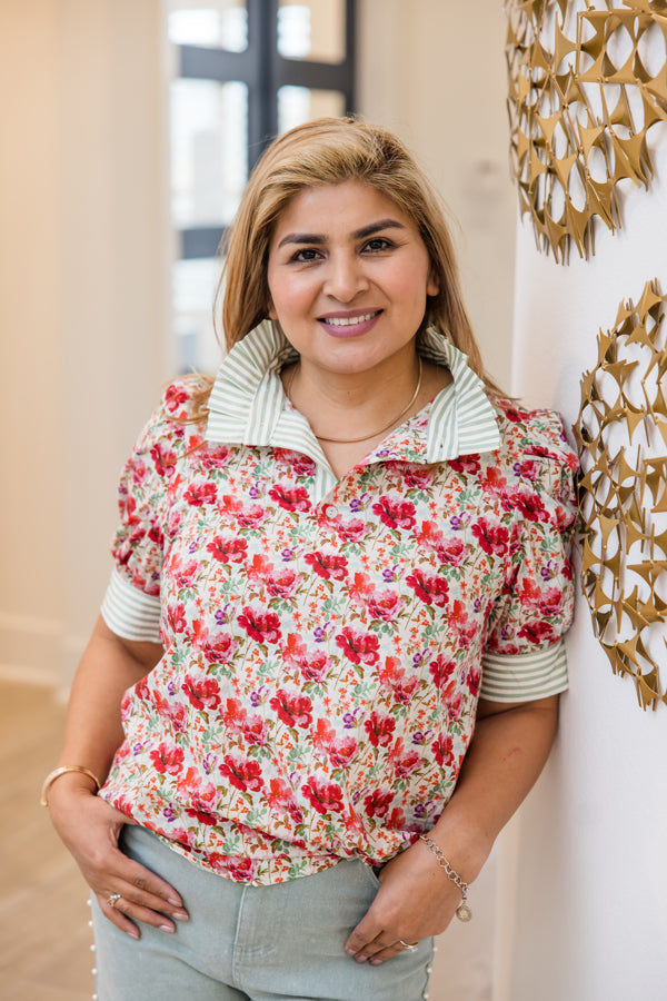 Petite Fleur Top - Simply Polished Boutique
