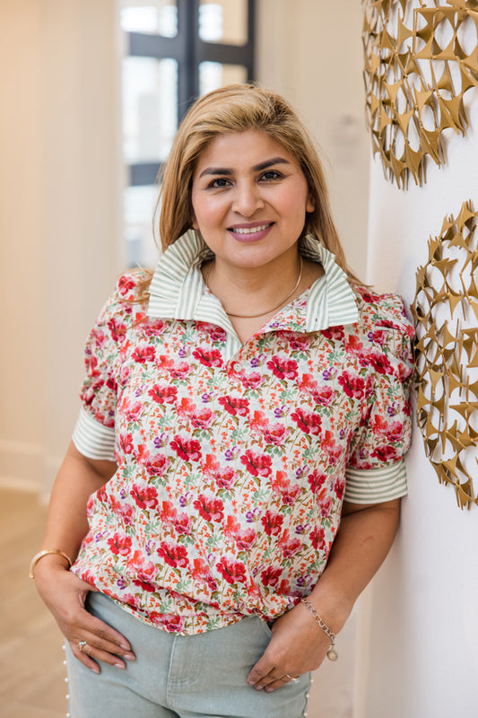 Petite Fleur Top - Simply Polished Boutique