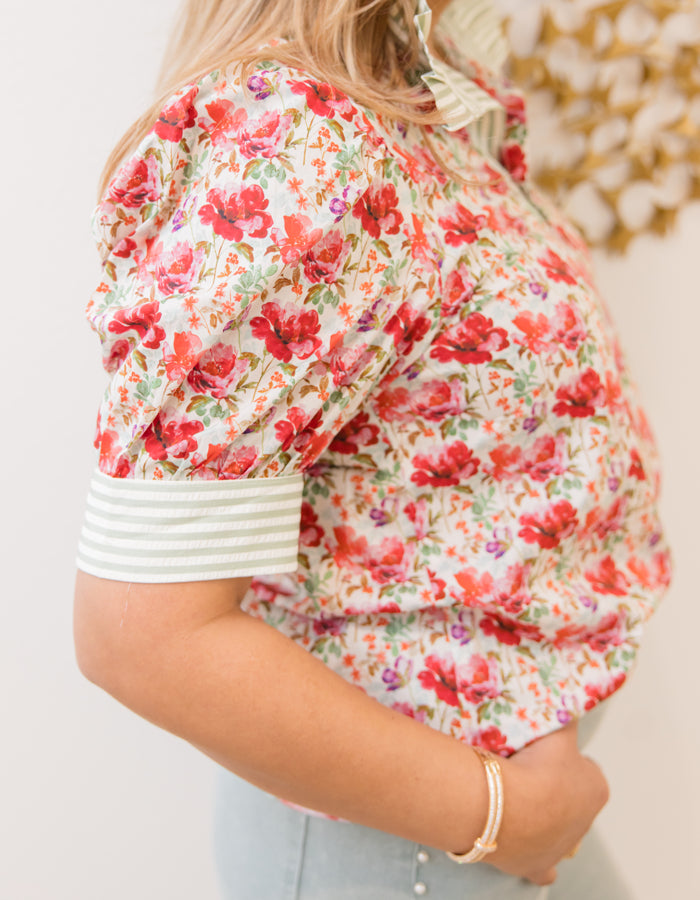 Petite Fleur Top - Simply Polished Boutique