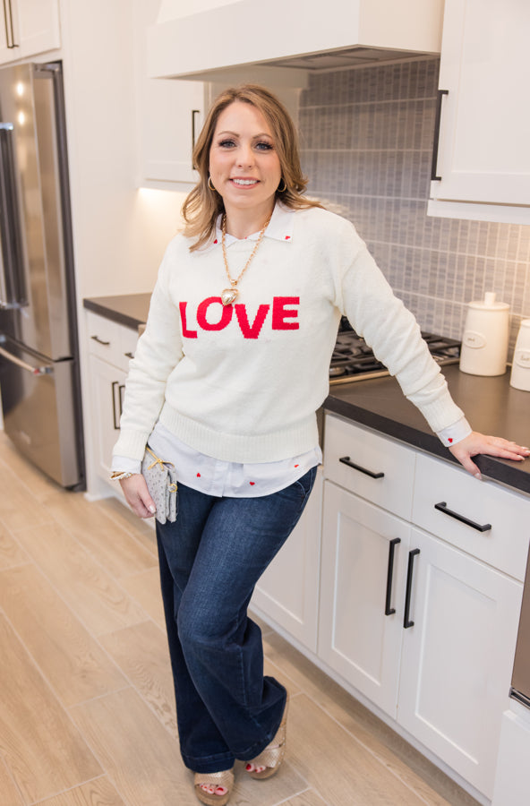 Love Sweater - Simply Polished Boutique