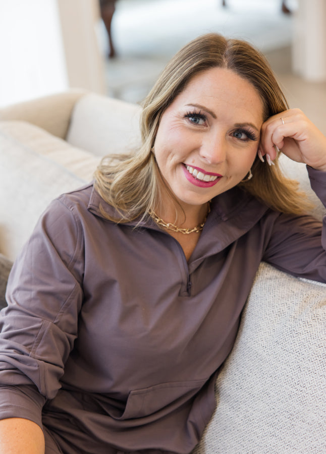 Weekend Recharge Half-Zip Pullover - Simply Polished Boutique