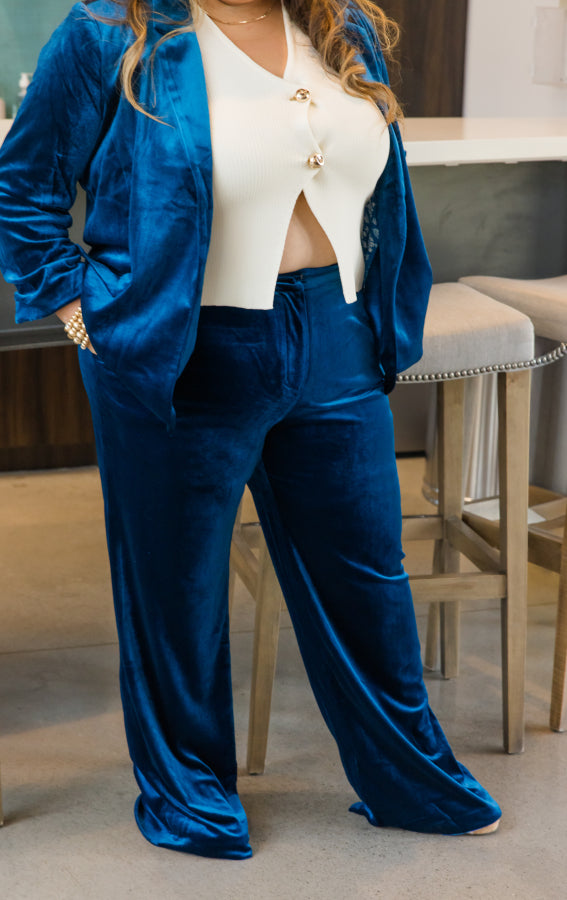 Luxe Affair Velvet Pants - Simply Polished Boutique