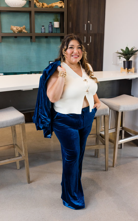 Luxe Affair Velvet Pants - Simply Polished Boutique