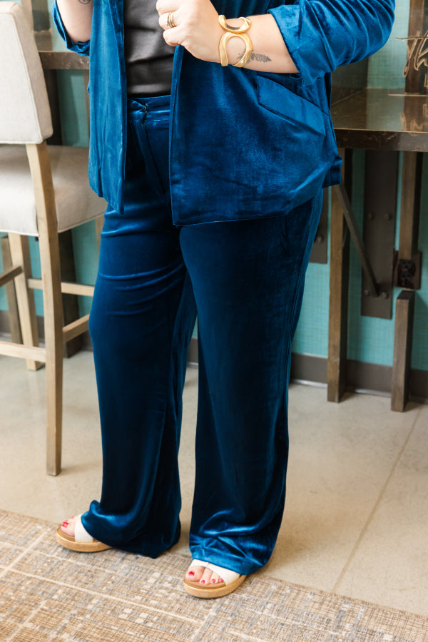 Luxe Affair Velvet Pants - Simply Polished Boutique