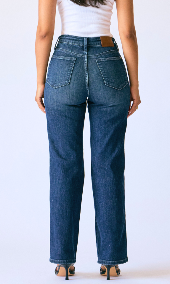 Judy Blue Classic TC Petite Straight Jeans - Simply Polished Boutique
