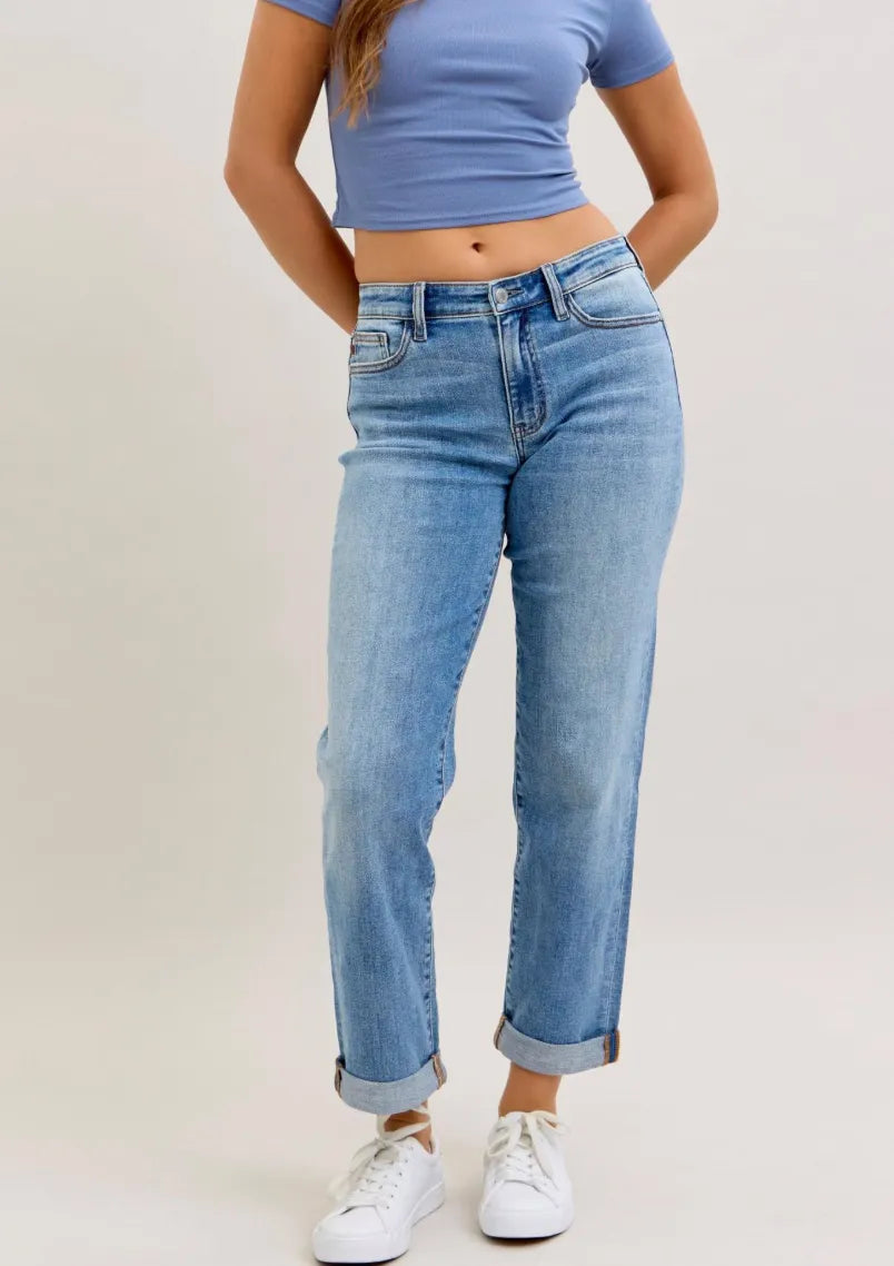Judy Blue MR Boyfriend Jeans