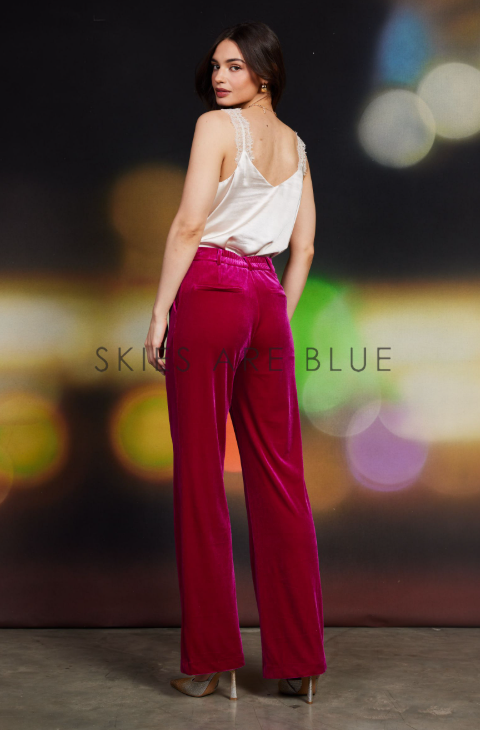Luxe Affair Velvet Pants - Simply Polished Boutique