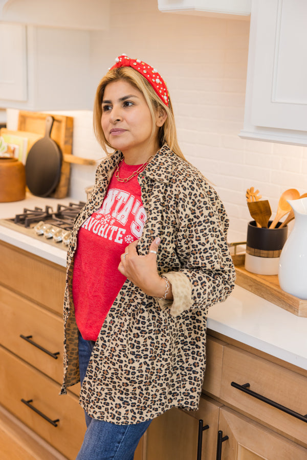 Printed Shacket - Simply Polished Boutique