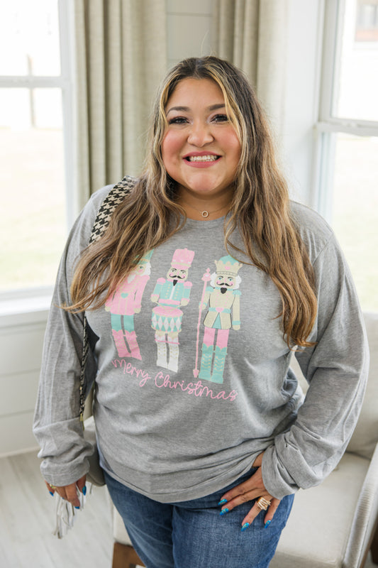 Nutcracker Long Sleeve Tee Shirt - Simply Polished Boutique