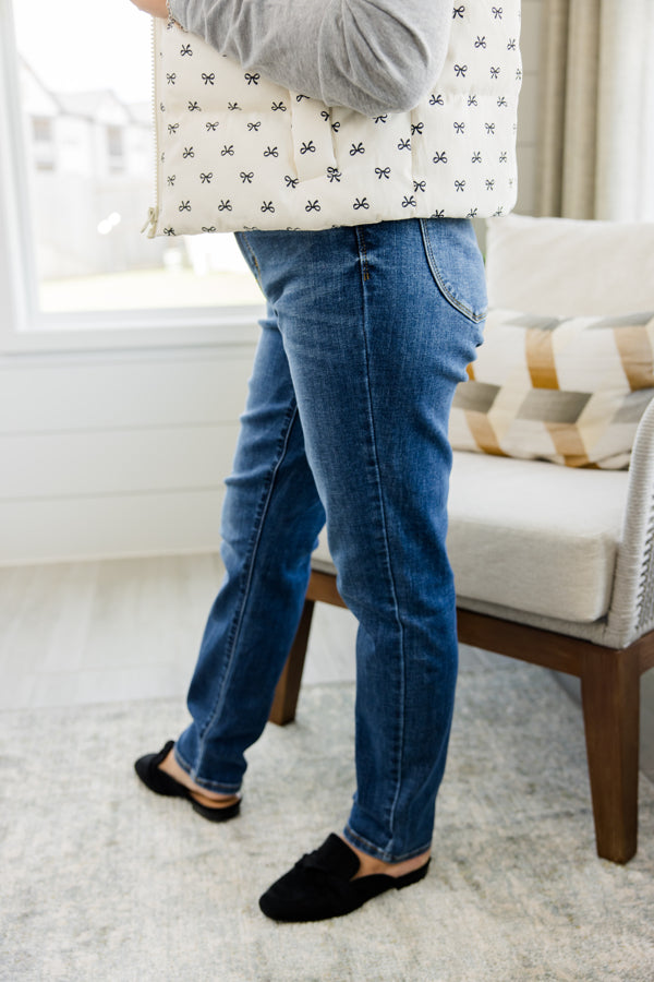 JUDY BLUE HW Slim Jeans