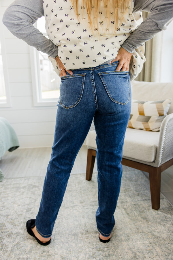 JUDY BLUE HW Slim Jeans