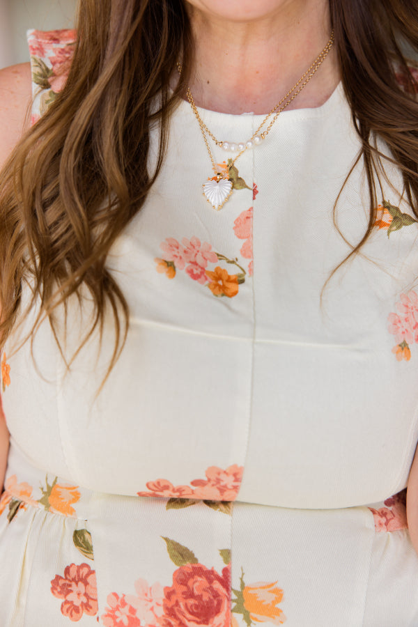 The Parker Floral Peplum Top