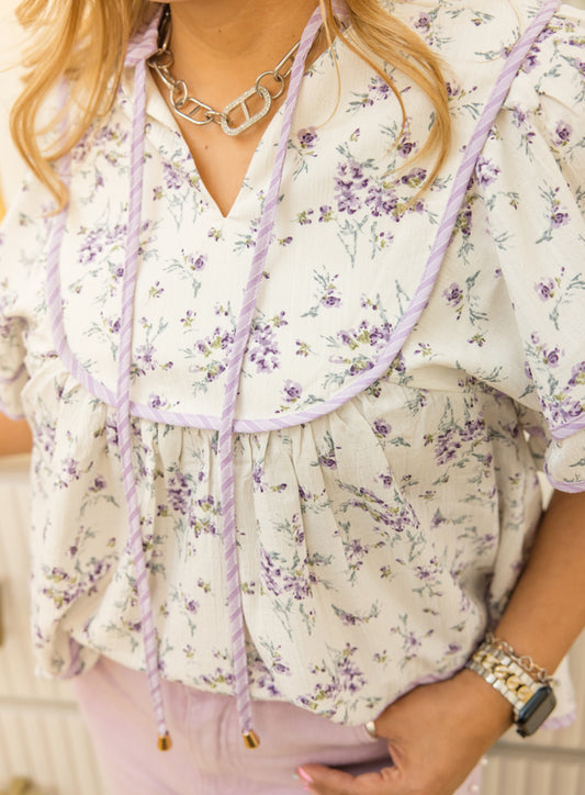 Petite Floral Top