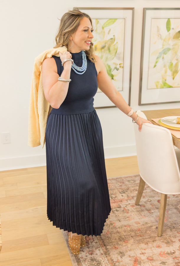 Elegance in Motion Midi Dress
