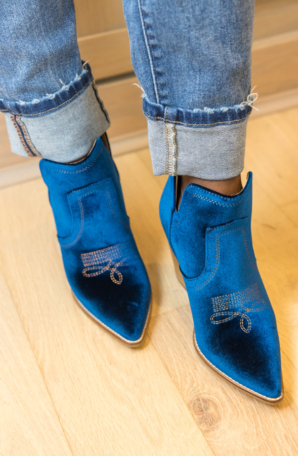 Smoke Show Teal Boot by Corkys