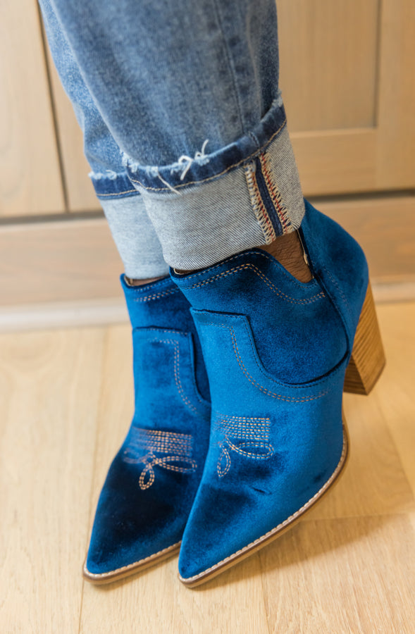 Smoke Show Teal Boot by Corkys