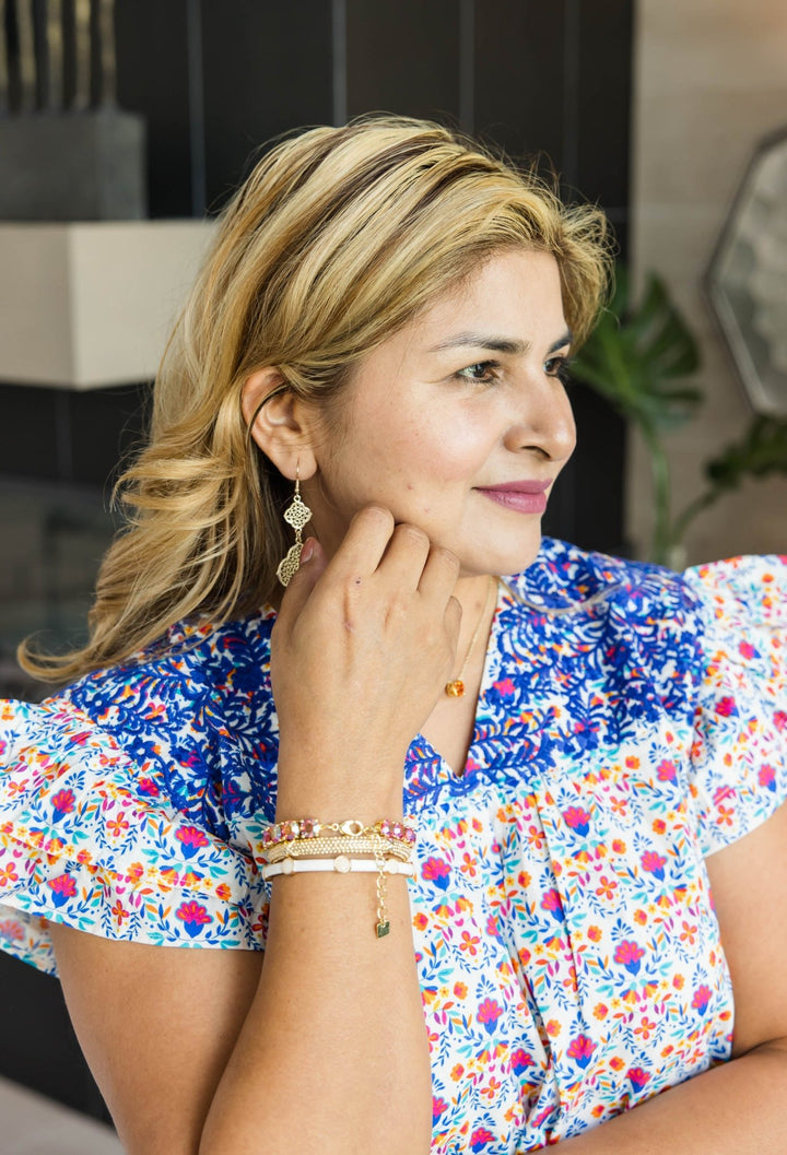 Alura Floral Top - Simply Polished Boutique