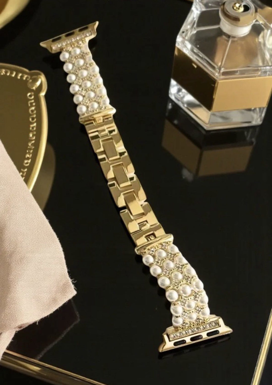 Apple Watch Band with Pearls - Simply Polished Boutique