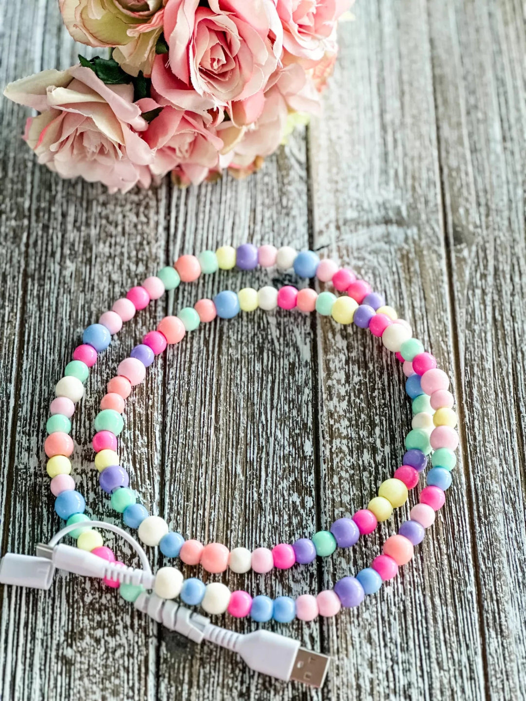 Beaded Phone Charger - Simply Polished Boutique