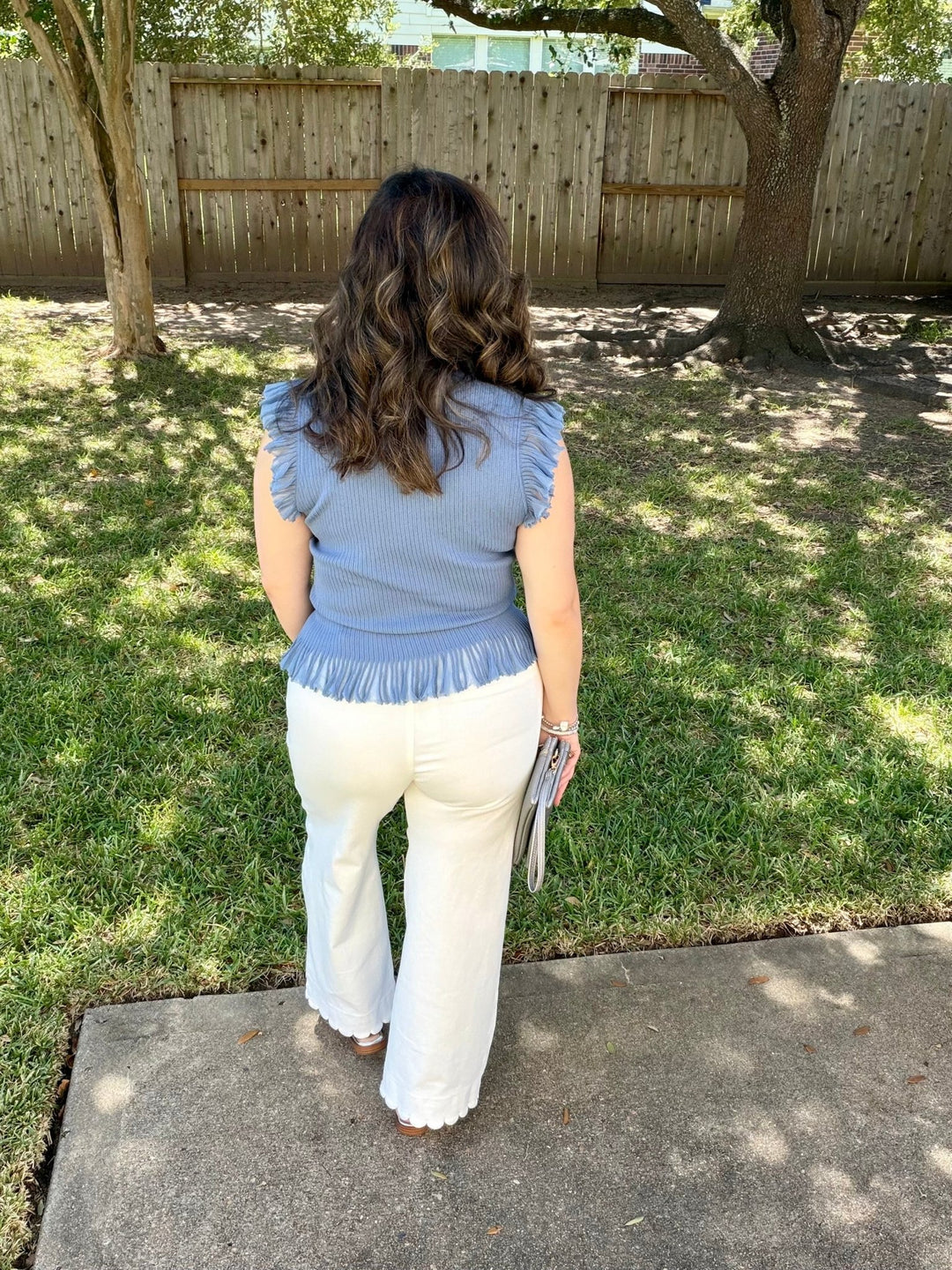 Blue Skies Sweater Top - Simply Polished Boutique