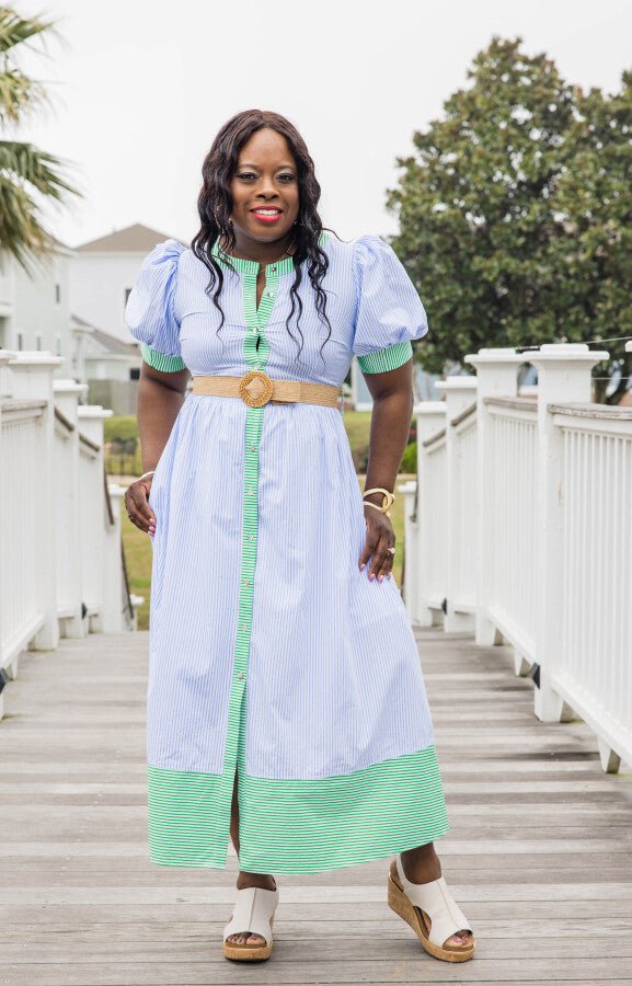 Brighton Effortless Midi Dress - Simply Polished Boutique