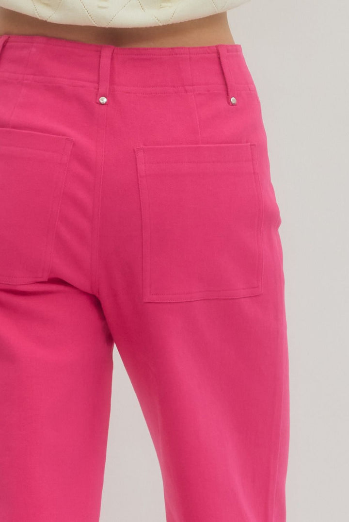 Camden Seam Wide Leg Pants - Simply Polished Boutique