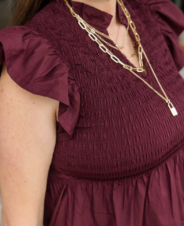 Carla Peplum Top - Simply Polished Boutique