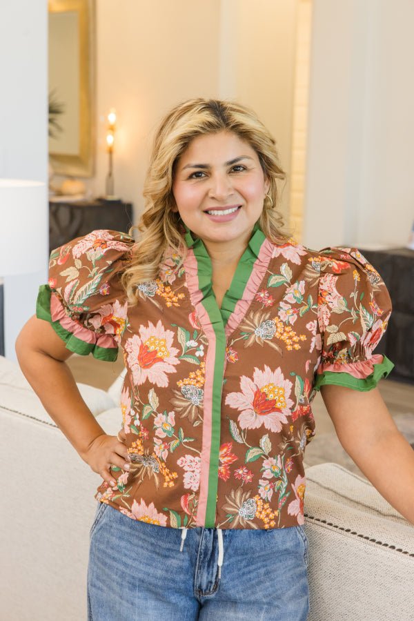 Christy Blouse - Simply Polished Boutique