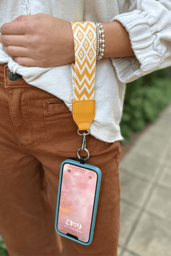 Clip & Go for your Phone - Pattern Strap - Simply Polished Boutique