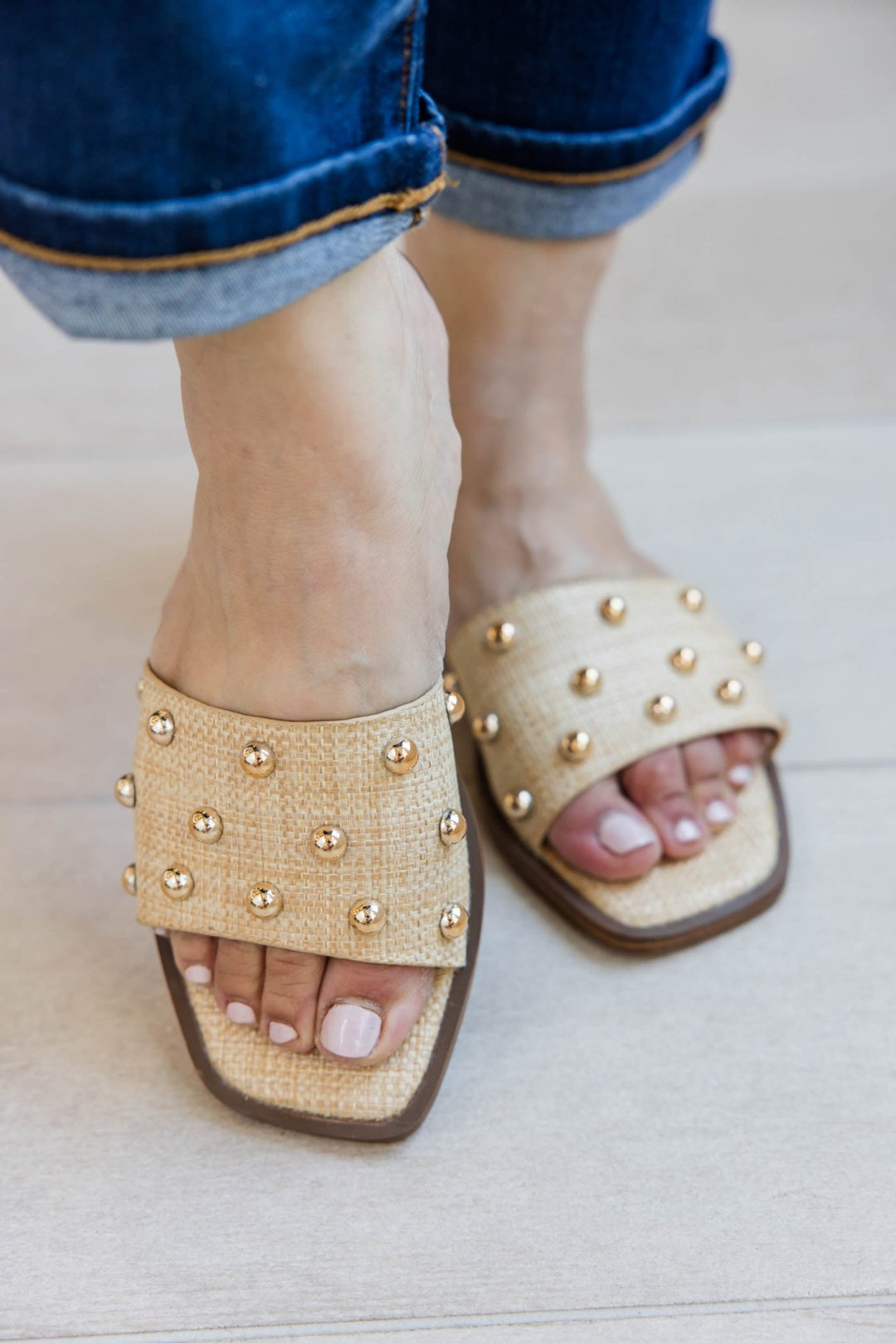 Come Aboard Raffia With Pearls - Simply Polished Boutique