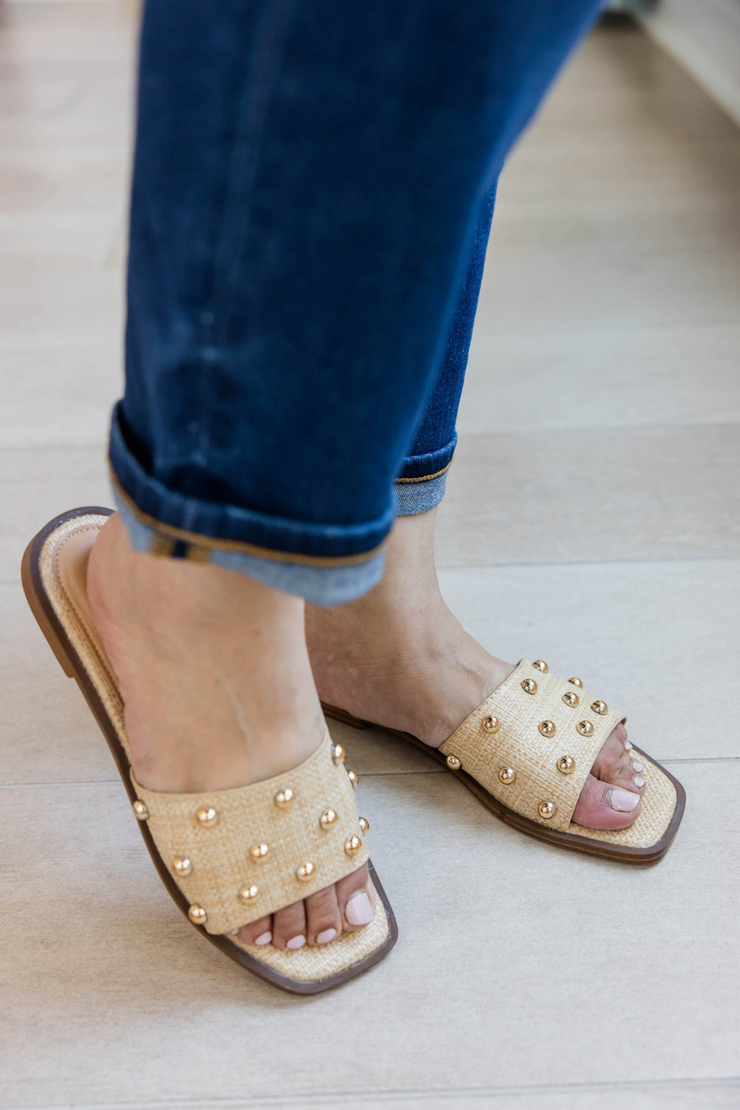 Come Aboard Raffia With Pearls - Simply Polished Boutique