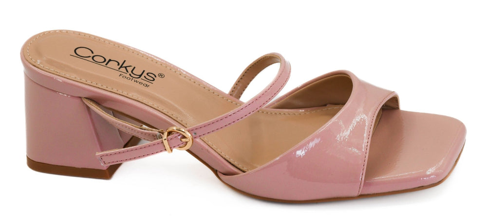 Corkys Ooh La La Blush Patent Heel - Simply Polished Boutique