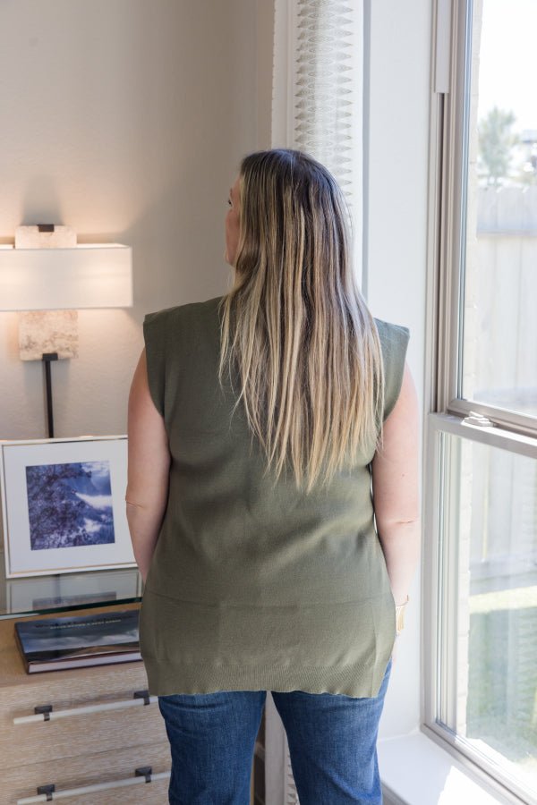 Cozy Confidence Mock Neck Sweater - Simply Polished Boutique