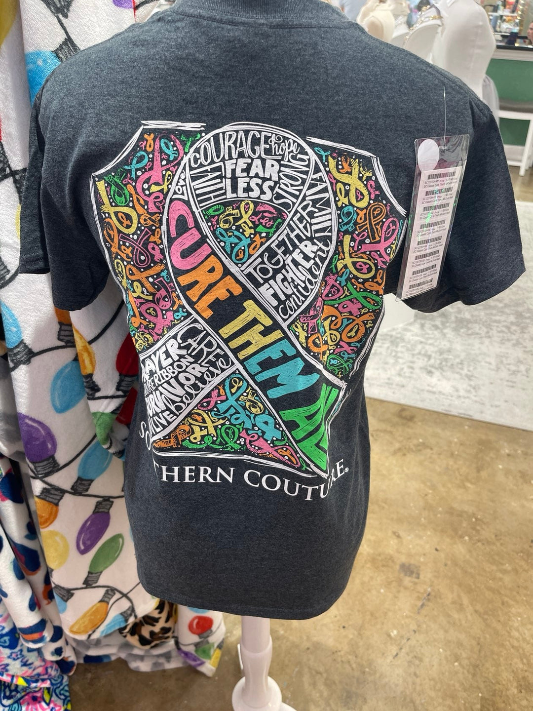 Cure Them All Awareness Tee - Simply Polished Boutique