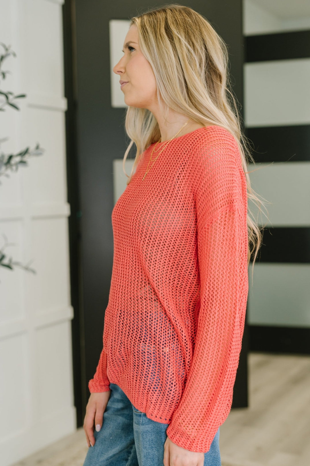 Desert Bloom Loose Knit Sweater - Simply Polished Boutique