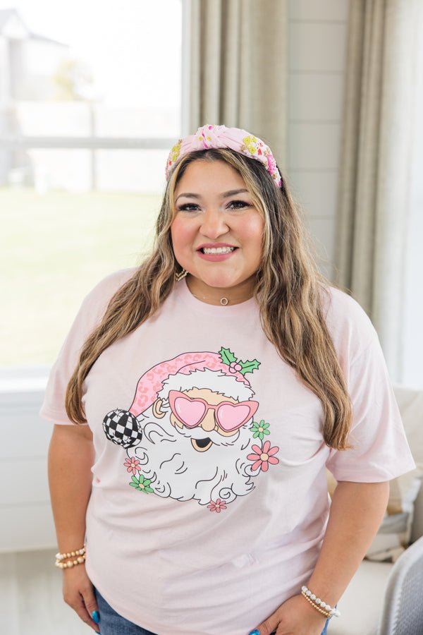 Disco Santa Tee Shirt - Simply Polished Boutique