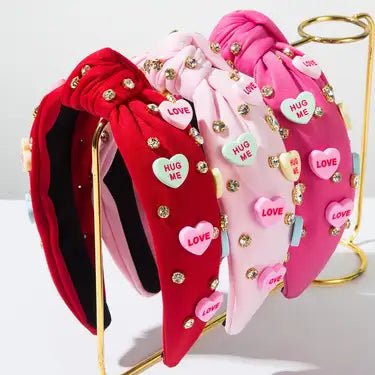 Embellished Headband and Bows - Simply Polished Boutique
