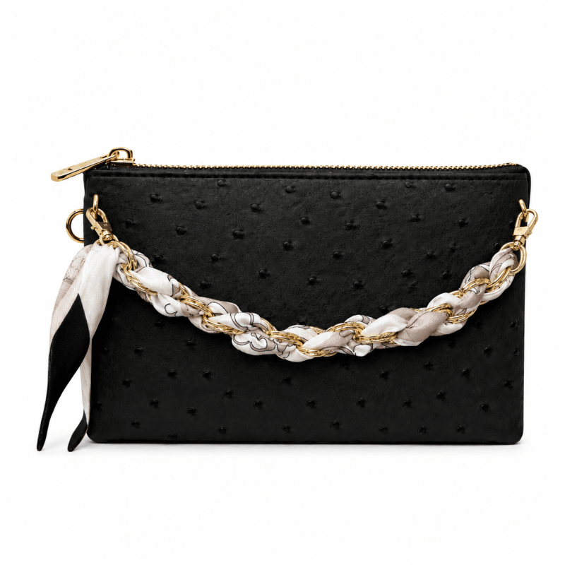 Emma Expandable Textured Chic Clutch Purse - Simply Polished Boutique