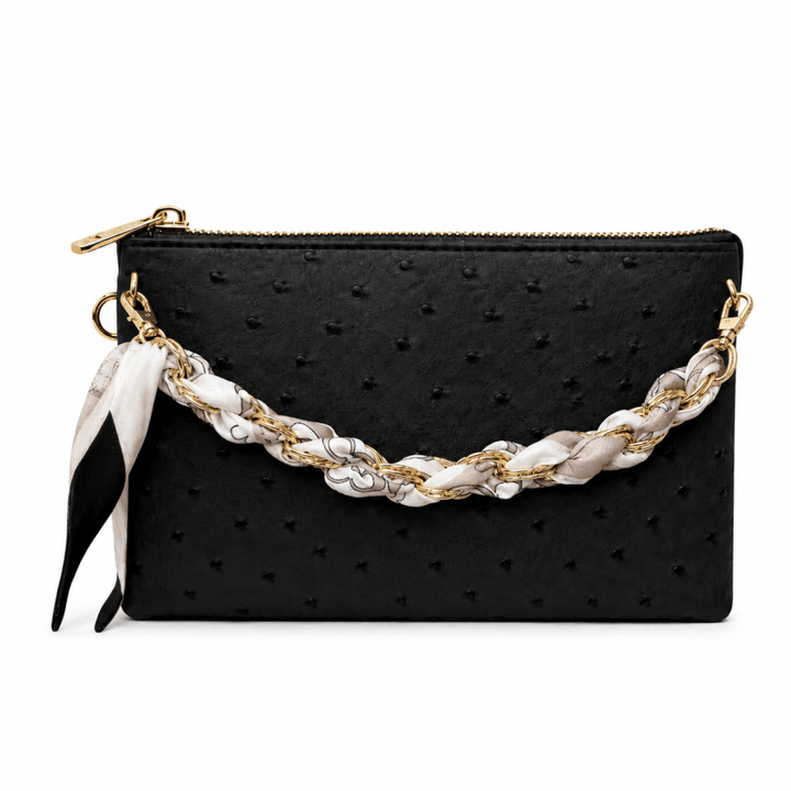 Emma Expandable Textured Chic Clutch Purse - Simply Polished Boutique