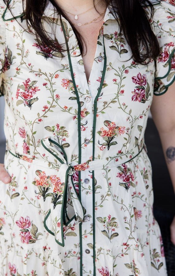 Emma Tiered Mini Dress - Simply Polished Boutique