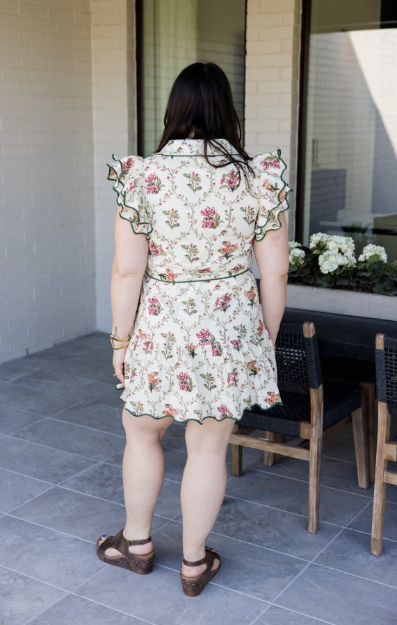 Emma Tiered Mini Dress - Simply Polished Boutique