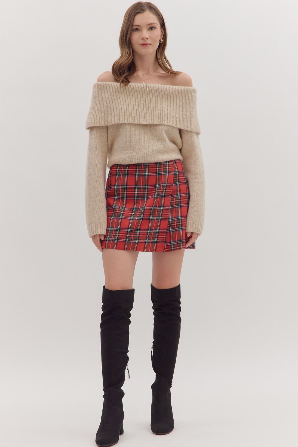 Autumn Prep Wrap Skort - Simply Polished Boutique