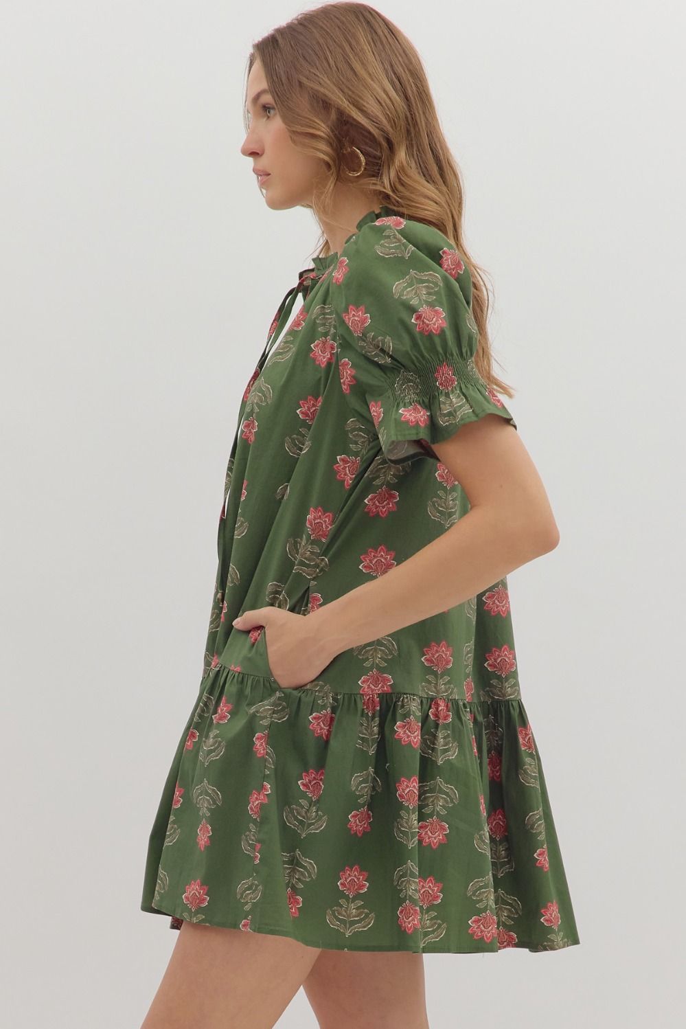 Garden Whisper Mini Dress - Simply Polished Boutique