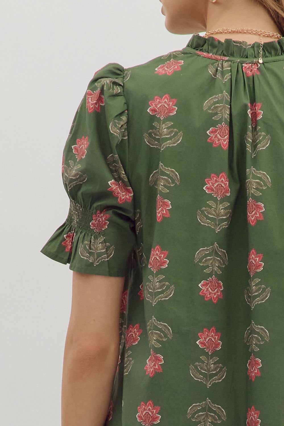 Garden Whisper Mini Dress - Simply Polished Boutique